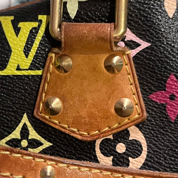 Updated Photos 📸 Louis Vuitton Trouville Takashi Murakami Multi-Color Bag - Picture 8 of 14